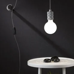 Neordic Tilla hængelampe, stik alu^Paulmann Discount