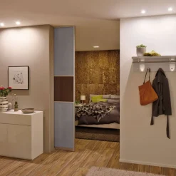 Nova LED-indbygningsspot 3 stk. drejelig, hvid^Paulmann New