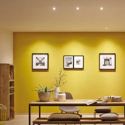 Nova LED-indbygningsspot 3 stk. drejelig, hvid^Paulmann New