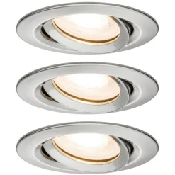 Paulmann Indbygningsspots>Nova LED-indbygningsspot, dæmpbar, IP65, jern
