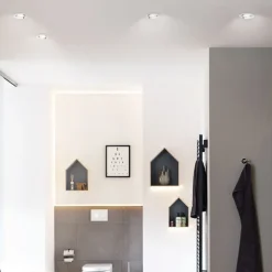 Paulmann Indbygningsspots>Nova LED-indbygningsspot, dæmpbar, IP65, jern