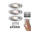 Nova mini Plus LED easydim, 3 stk., jern^Paulmann Outlet