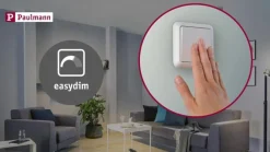 Paulmann Nova mini Plus LED easydim, 3 stk.,alu