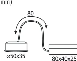 Paulmann Nova Plus Coin LED-modul, 4.000 K