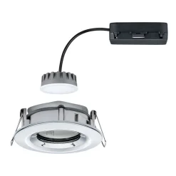 Paulmann Nova Plus LED-spot, rundt, krom