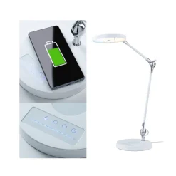 Numis LED-bordlampe ladefunktion, hvid^Paulmann New