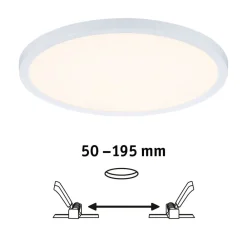 panel Areo 830 rund hvid 3-step-dim 23 cm^Paulmann Best
