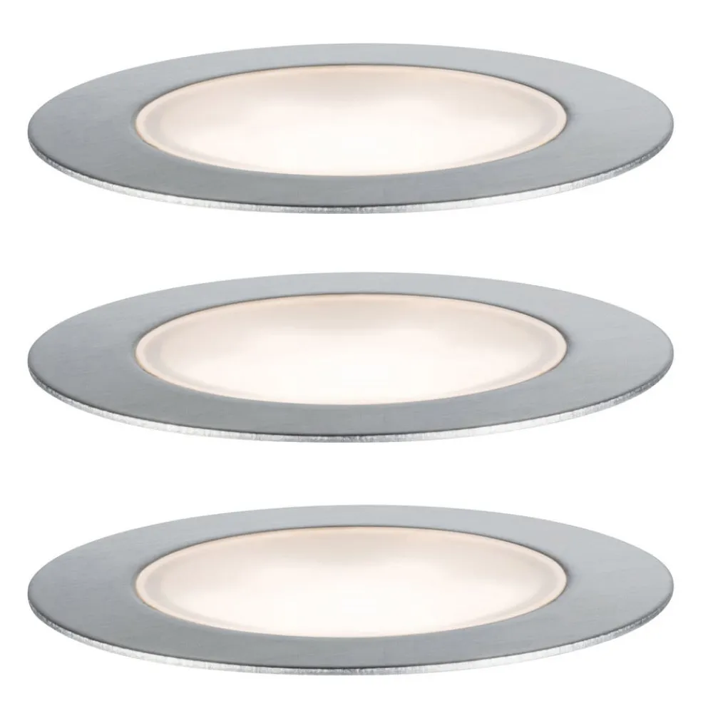 Plug & Shine Floor Eco basic sæt med 3 3000K^Paulmann Outlet