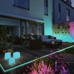 Paulmann Plug & Shine Glat LED-strip RGBW 10 m