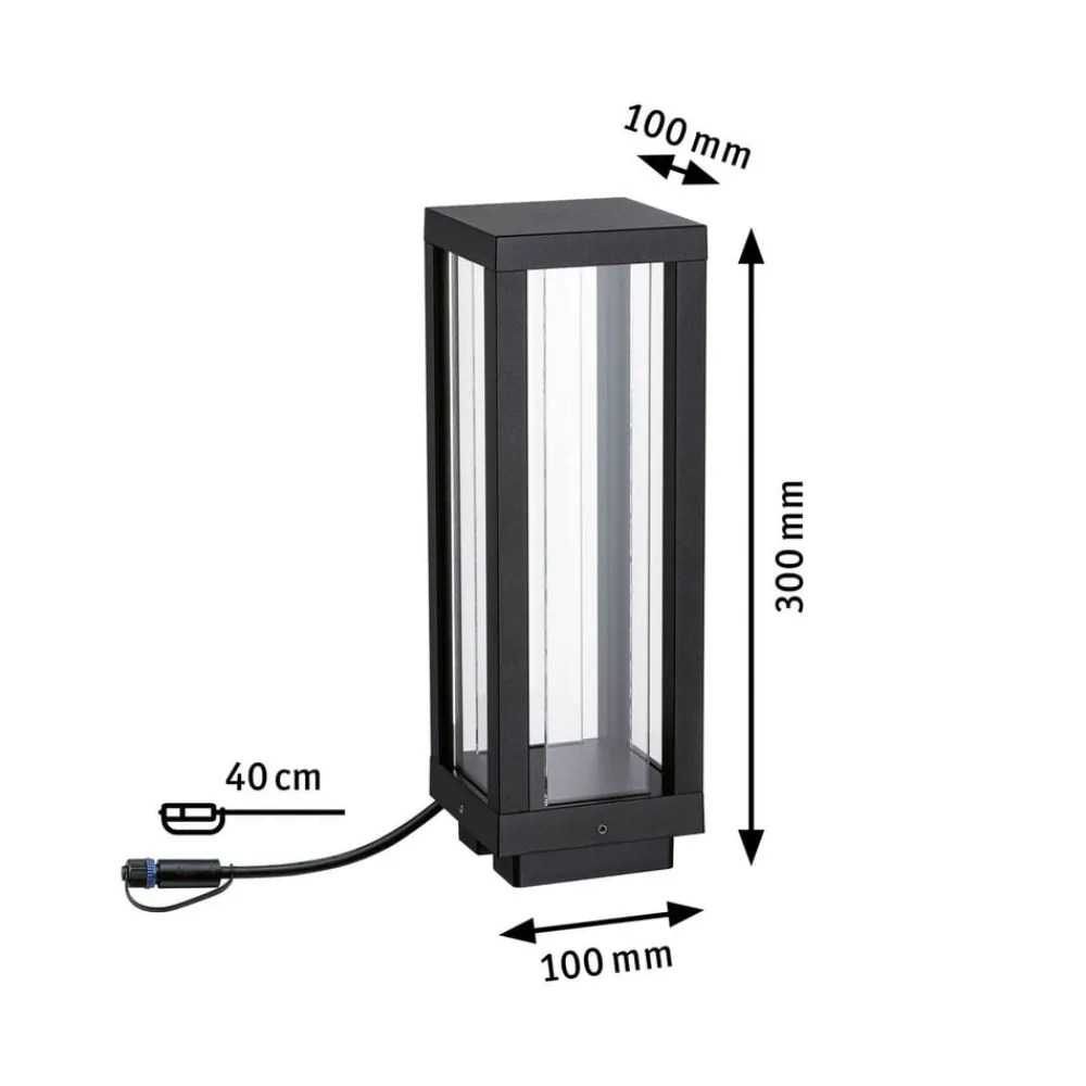 Plug & Shine LED Classic Lantern RGBW base light^Paulmann Best