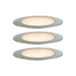 Paulmann Plug & Shine LED indbygningslampe 2W sæt med 3 stk