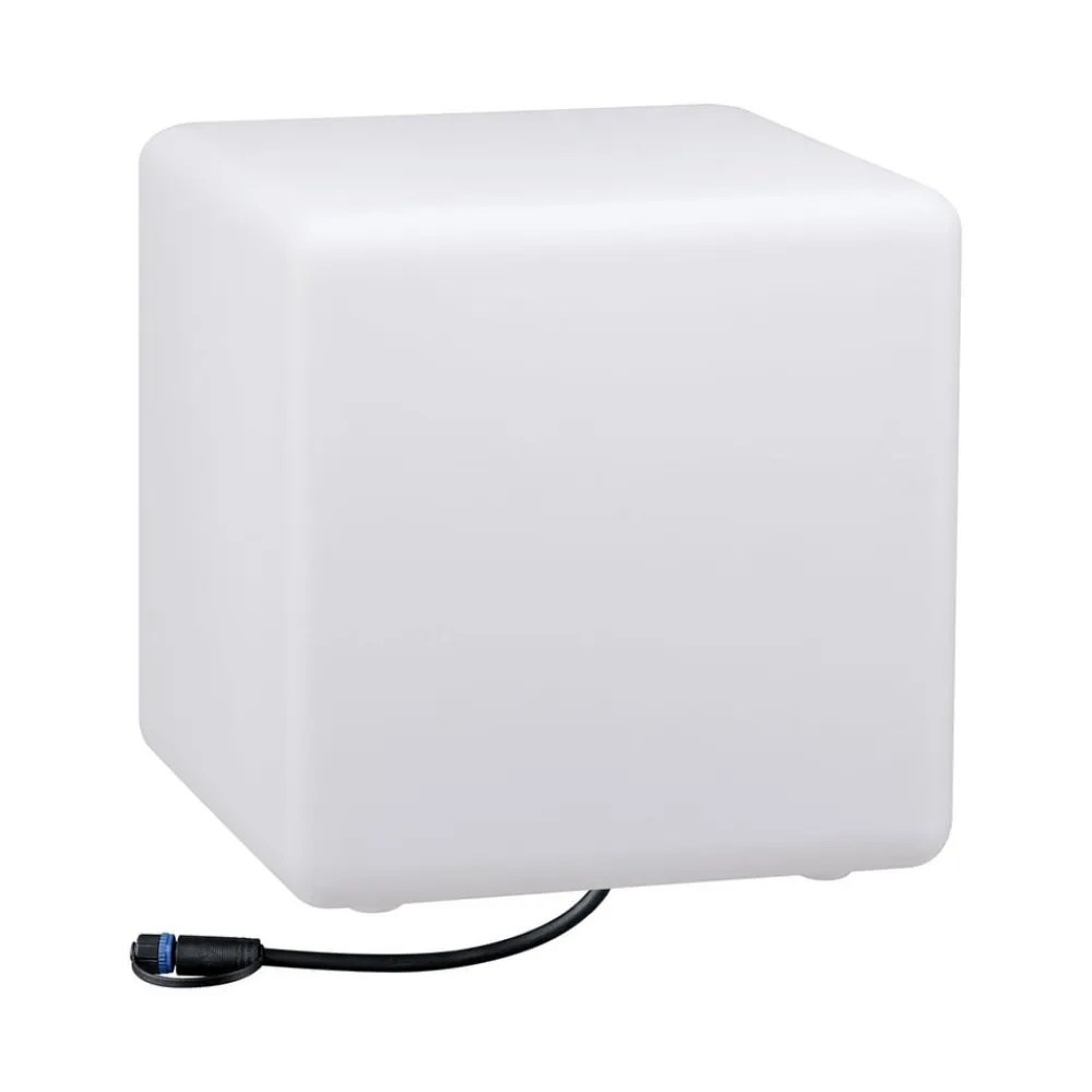 Plug & Shine LED dekorationslampe Cube 30 cm^Paulmann Discount