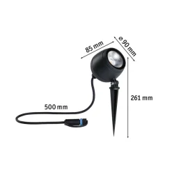 Paulmann Udendørs Spot><noscript><img width=