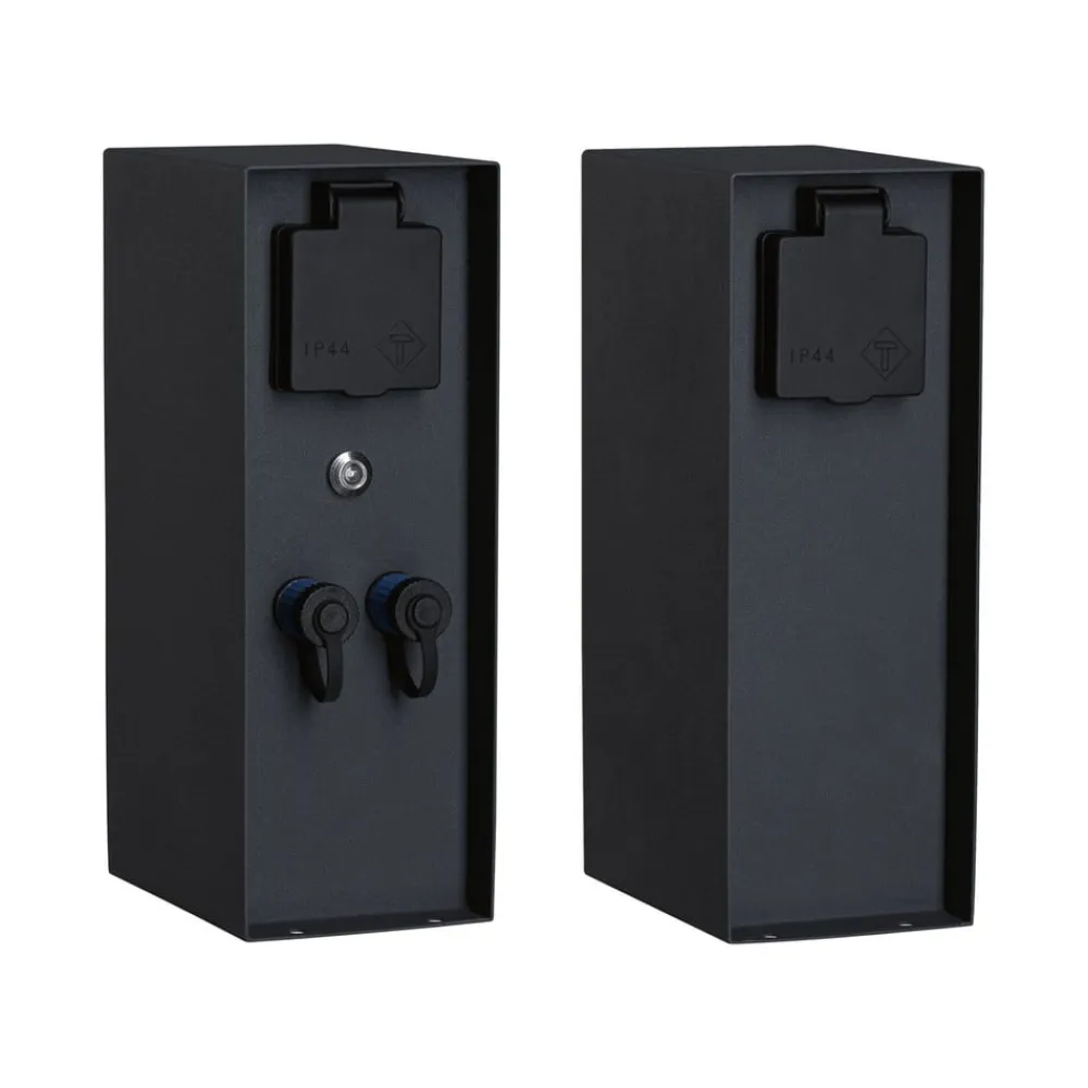 Paulmann Stikkontaktsøjler>Plug & Shine stikdåse søjle Rio Sensor