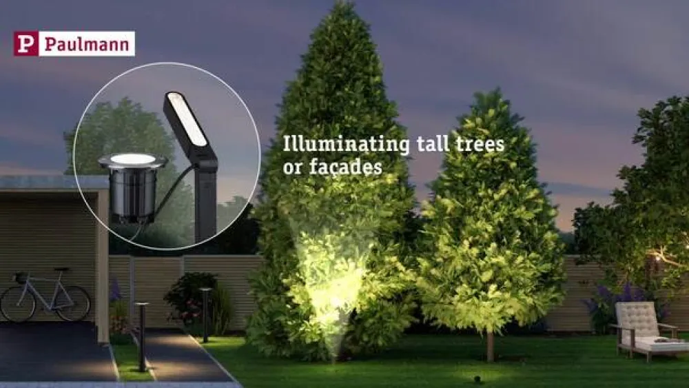 Paulmann Stikkontaktsøjler>Plug & Shine stikdåse søjle Rio Sensor