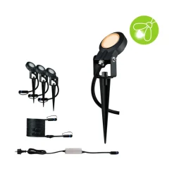 Paulmann Udendørs Spot>Plug & Shine Sting Spot 2200K 3x basissæt