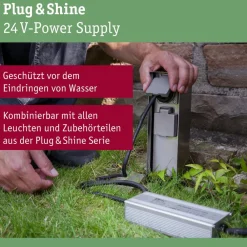 Plug & Shine Strømforsyning 94497, 75 W, antracit^Paulmann