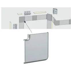 Paulmann Profil Duo hjørneprofil 2 st, LED-stripes
