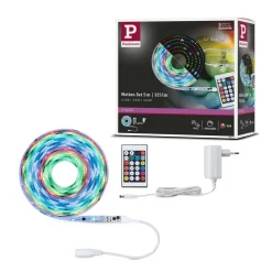 SimpLED Motion LED-stripsæt, 5 m fjernbetjening RGB^Paulmann Outlet