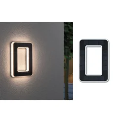 solcelledrevet LED-husnummer 0^Paulmann