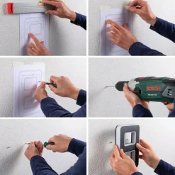 solcelledrevet LED-husnummer 0^Paulmann