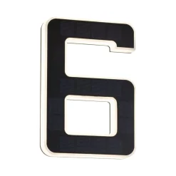 Paulmann solcelledrevet LED-husnummer 6