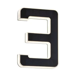 solcelledrevet LED-husnummer 3^Paulmann Hot