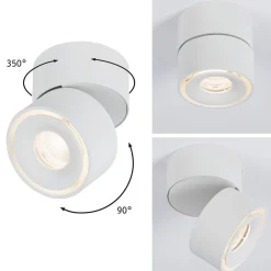 Spircle LED-downlight, mat hvidt^Paulmann Best