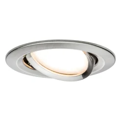 Paulmann spot Nova Coin rund, vippelig, jern