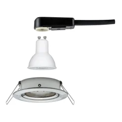 Spot Nova rund, drejelig/dæmpbar, jern^Paulmann Hot