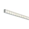 Paulmann Led Strips>Square Profil alu satineret diffusor, 2 m