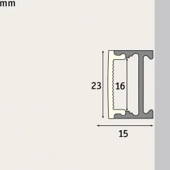 Square Profil, sort, hvid diffusor, 2 m^Paulmann Sale