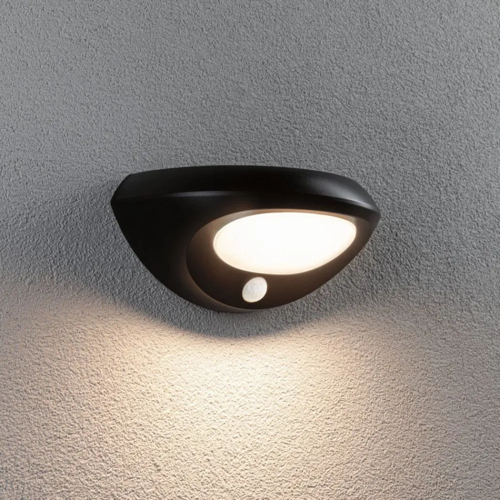 udendørs LED-væglampe Sorova, sensor, antracit^Paulmann Clearance