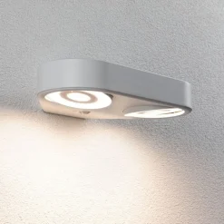 udendørs LED-væglampe Silma hvid 2 lyskilder IP44^Paulmann Clearance