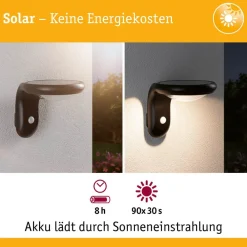 Paulmann Solcelle Lampe Med Sensor|Væglampe Med Sensor><noscript><img width=