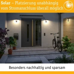 Paulmann Solcelle Lampe Med Sensor|Væglampe Med Sensor><noscript><img width=