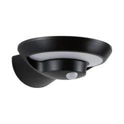 Paulmann udendørs LED-væglampe Bordola, sensor, antracit