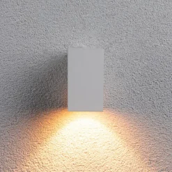 Paulmann Væglamper>udendørs LED-væglampe Flame, hvid