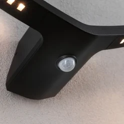 Paulmann udendørs LED-væglampe Alara, antracit, IP44