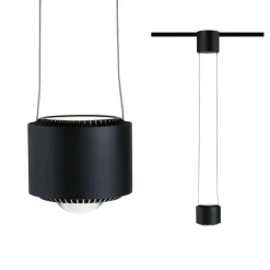 URail Aldan LED-pendel 4.000 K sort^Paulmann Online