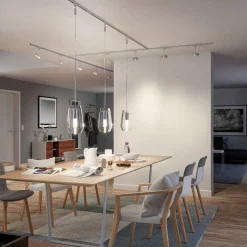 Paulmann Skinnesystem>URail Basissystem, tilbehørssæt, krom