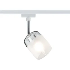 URail Blossom spot, hvid/klar/satineret^Paulmann Best