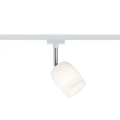 URail Blossom spot, hvidt, satineret glas^Paulmann New