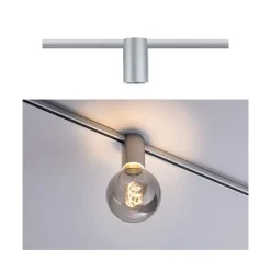 URail Ceiling Socket E27, mat krom^Paulmann Online