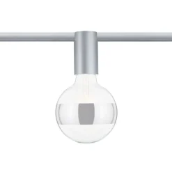 URail Ceiling Socket E27, mat krom^Paulmann Online