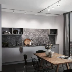 URail Ceiling Socket E27, mat krom^Paulmann Online