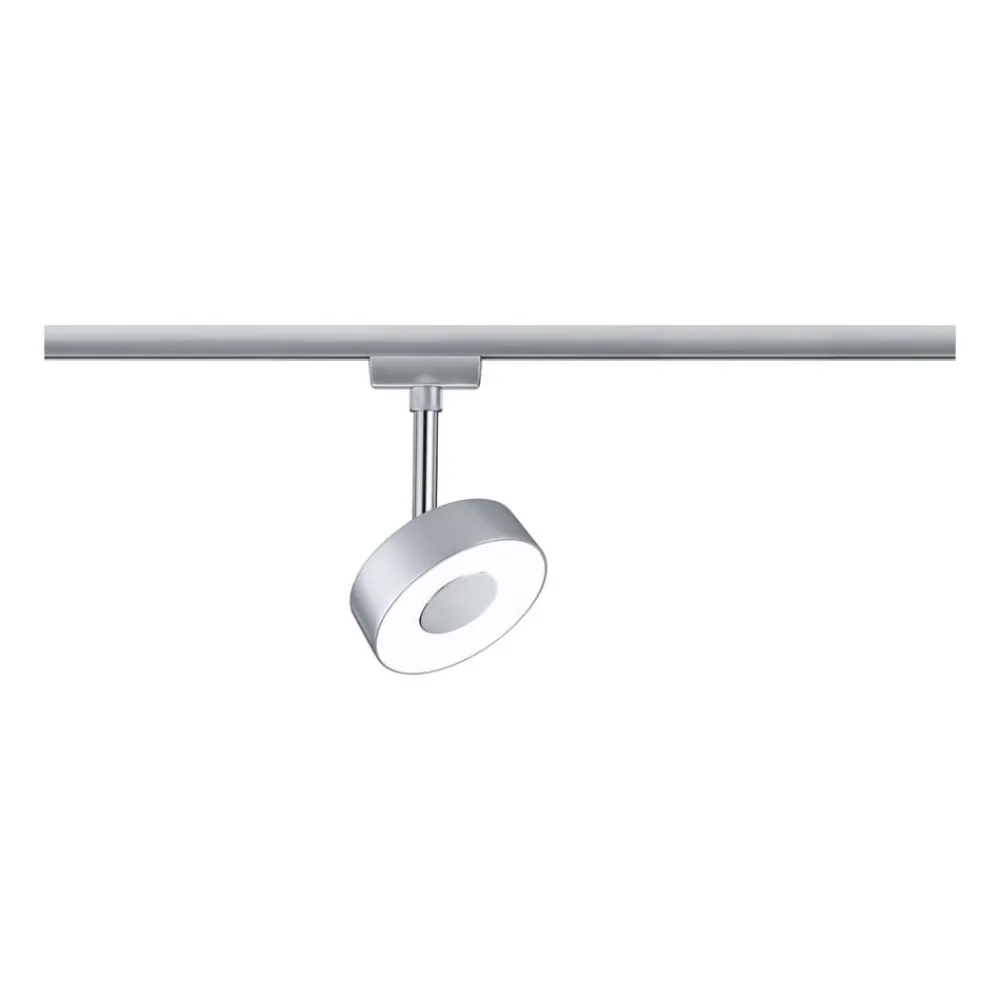 Paulmann Arbejdsrum/Kontor|Skinnesystem>URail Circle LED-spot rund 4.000 K krom