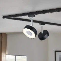 URail Circle spot 3stepdim 3.000 K sort^Paulmann Clearance