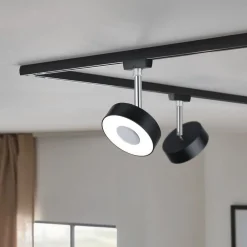 URail Circle spot 3stepdim 4.000K sort^Paulmann Best