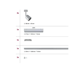 Paulmann Arbejdsrum/Kontor|Skinnesystem><noscript><img width=